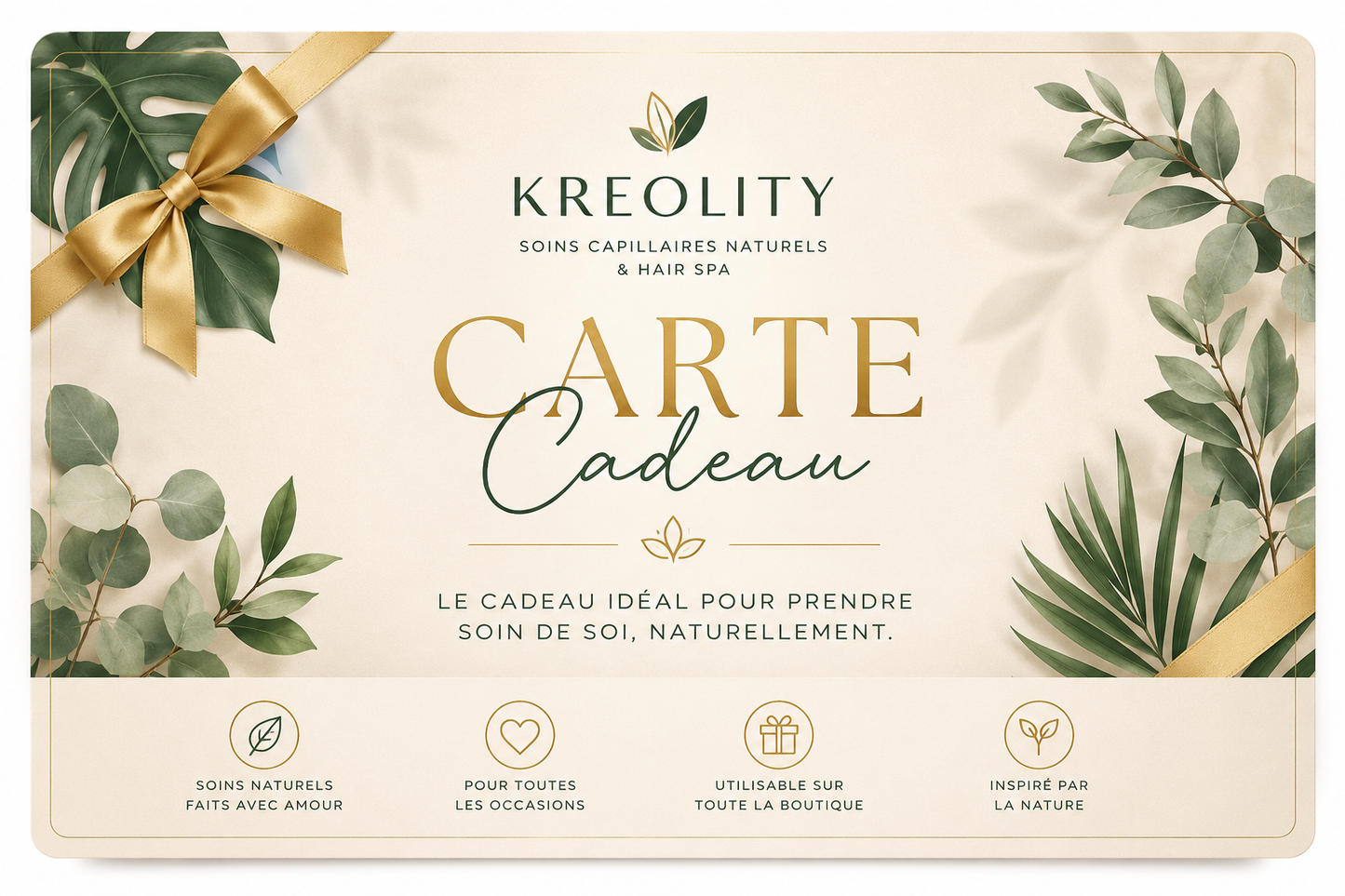 Carte Cadeau Kreolity