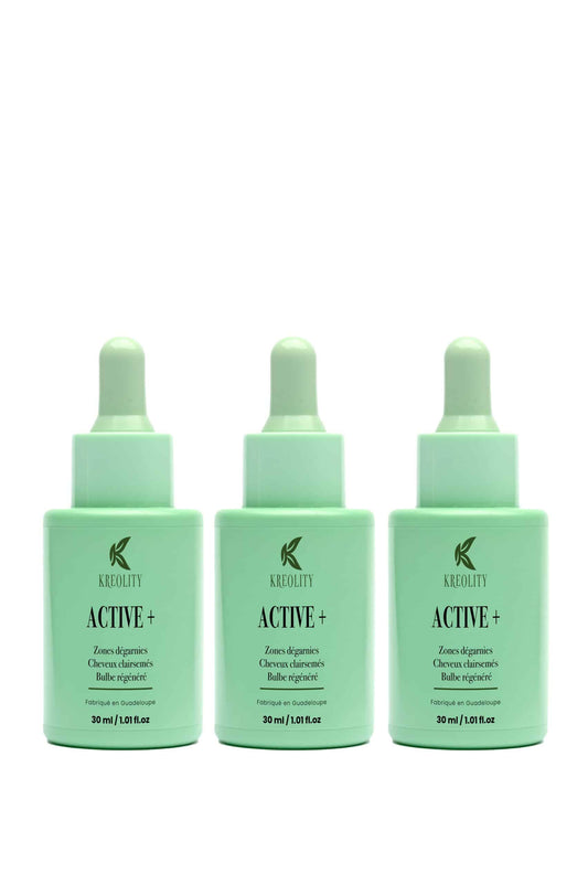 Cure Active+ 90 Jours-Cible les zones clairsemées et stimule la repousse